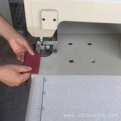 Footbath bag stitching machine manual small ultrasonic edge sealer